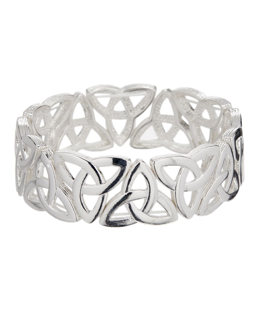 ORIGINAL CLASSIC CELTIC TRINITY KNOT STRETCH BRACELET – Timeless Irish  Treasures